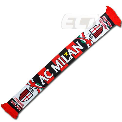 楽天市場】ECM12【国内未発売】ACミラン ジャガードマフラー【ac milan