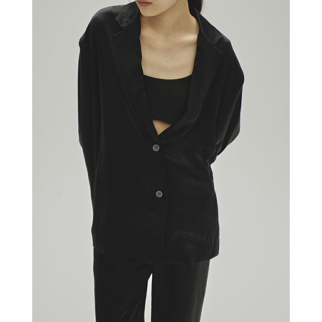 楽天市場】TODAYFULトゥデイフル Satin Over Jacket サテンオーバー