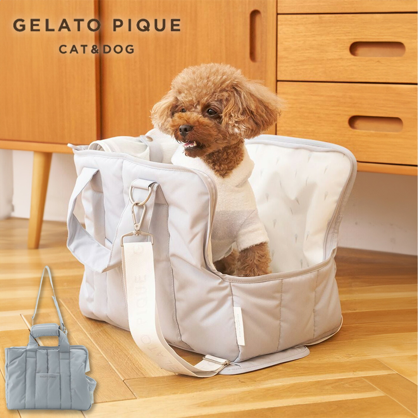 楽天市場】ジェラートピケ gelato pique CAT&DOG ミニサイズキャリー