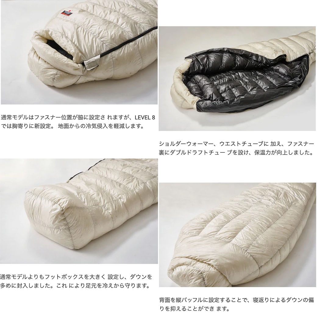 楽天市場】NANGA ナンガ シュラフ LEVEL8-10 UDD BAG UDDバッグ(高機能