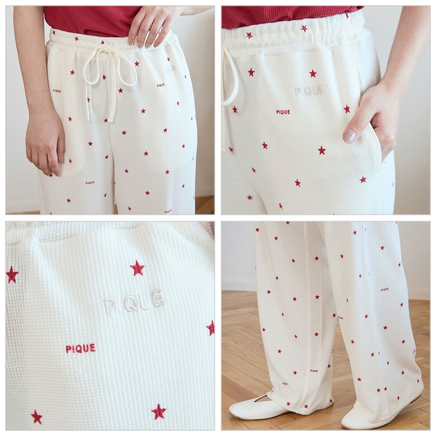 楽天市場】SALE30%OFF ジェラートピケ gelato pique 星柄ワッフル