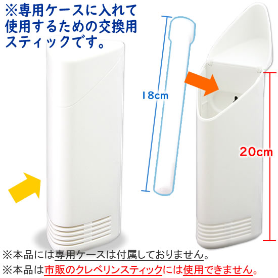 楽天市場】薬剤のみ/クレベリンpro スティック 詰め替え用 6本入×6袋