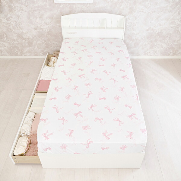 楽天市場】【大型】たっぷり収納ベッド（シングル・本体のみ