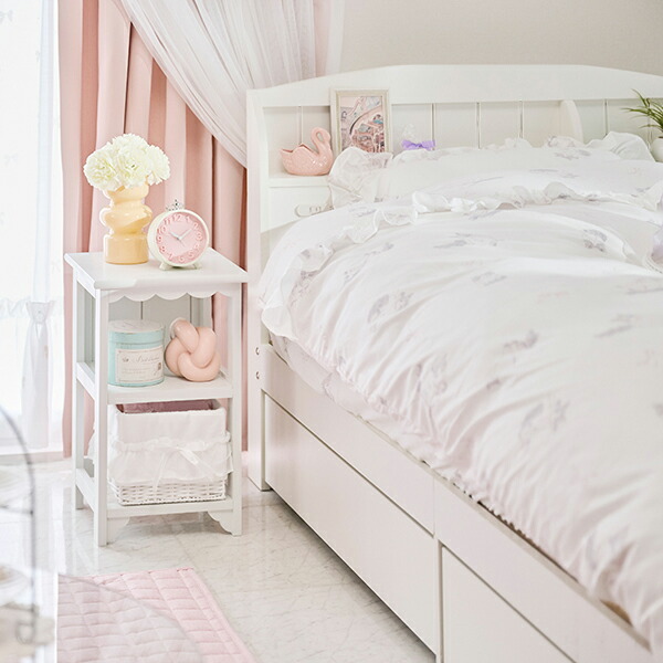 楽天市場】【大型】たっぷり収納ベッド（シングル・本体のみ