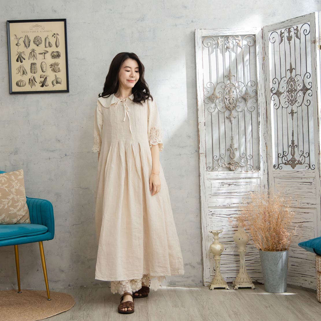 楽天市場】ワンピース 「 着回しコーデ増大ノースリーブ。内側を時季に