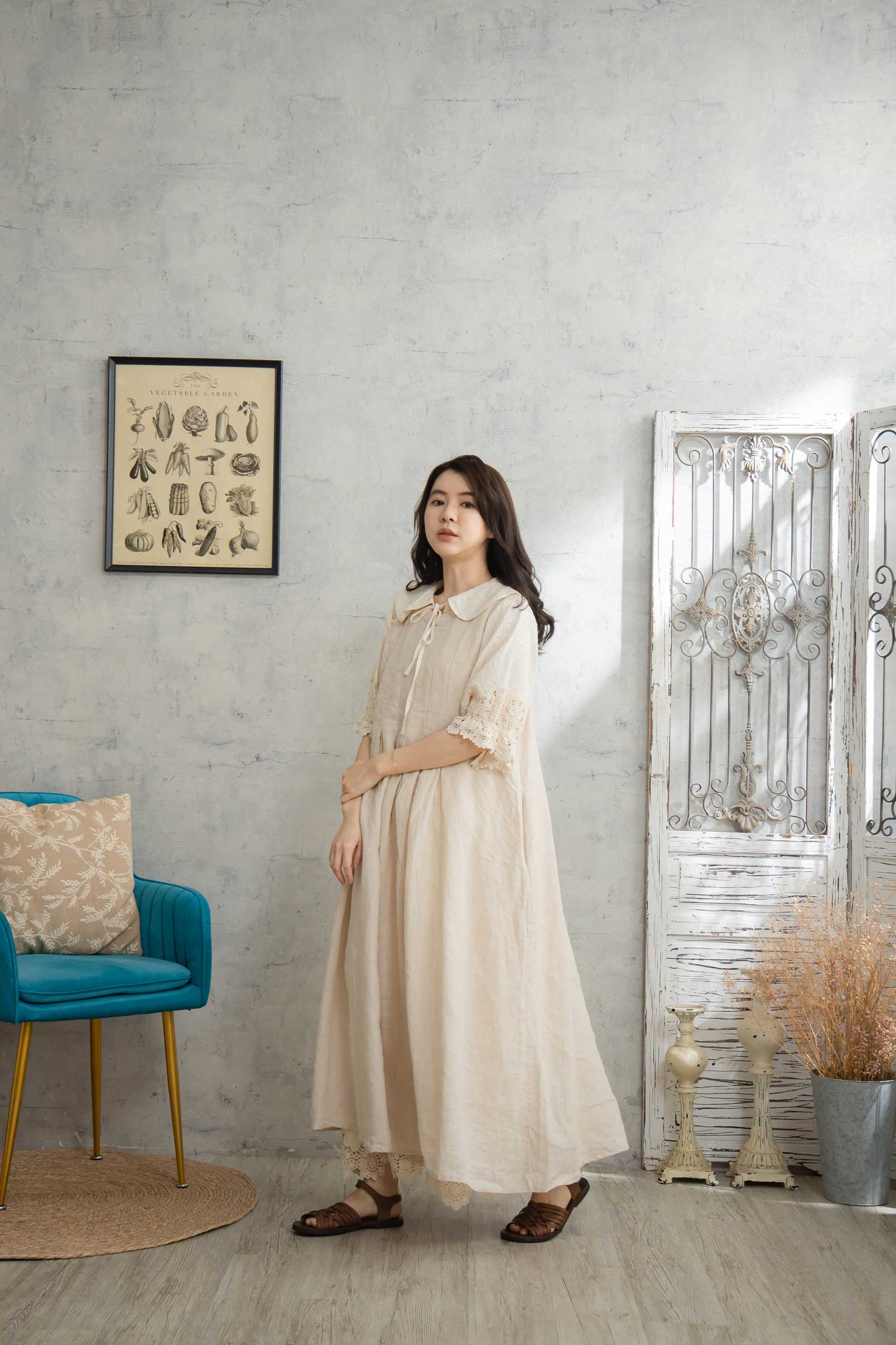 楽天市場】ワンピース 「 着回しコーデ増大ノースリーブ。内側を時季に