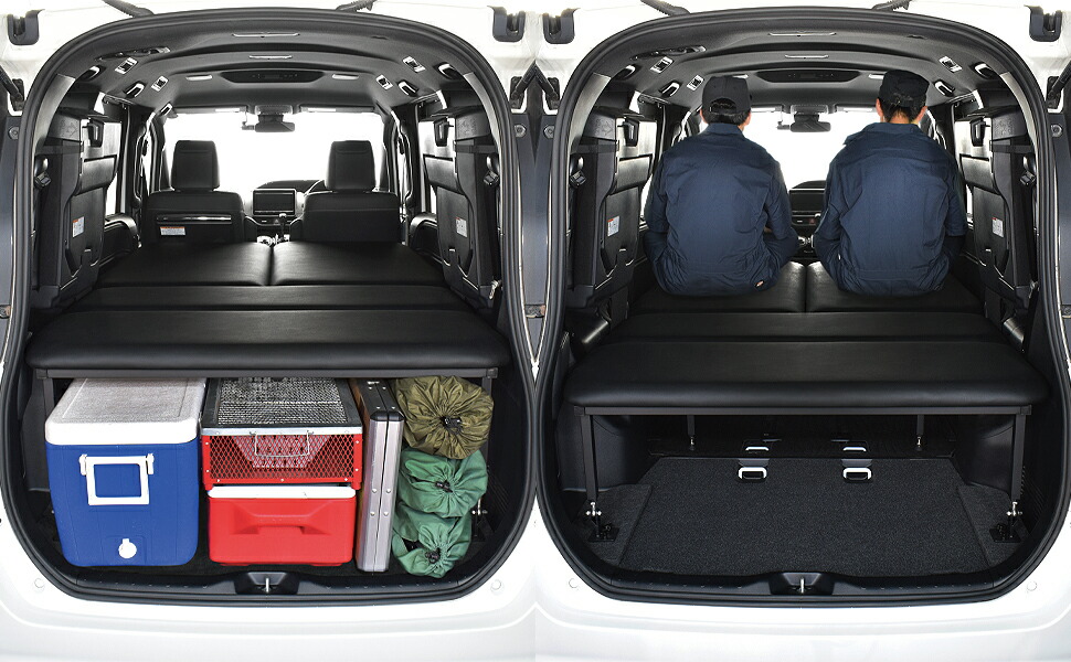 楽天市場】エスクァイア 80系 7人乗り車専用 ベッドキットレザータイプ