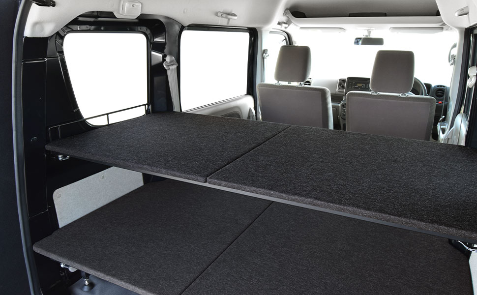 楽天市場】エブリィ DA17V専用 棚キットパンチカーペット タイプ車中泊