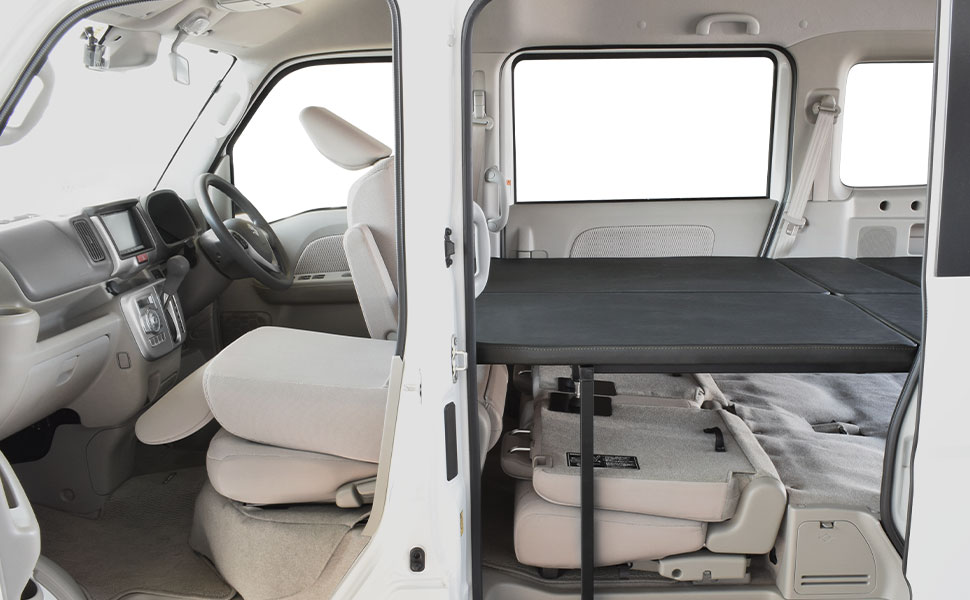 楽天市場】エブリィ ワゴン ベッドキットm.flat スタンダードレザー高