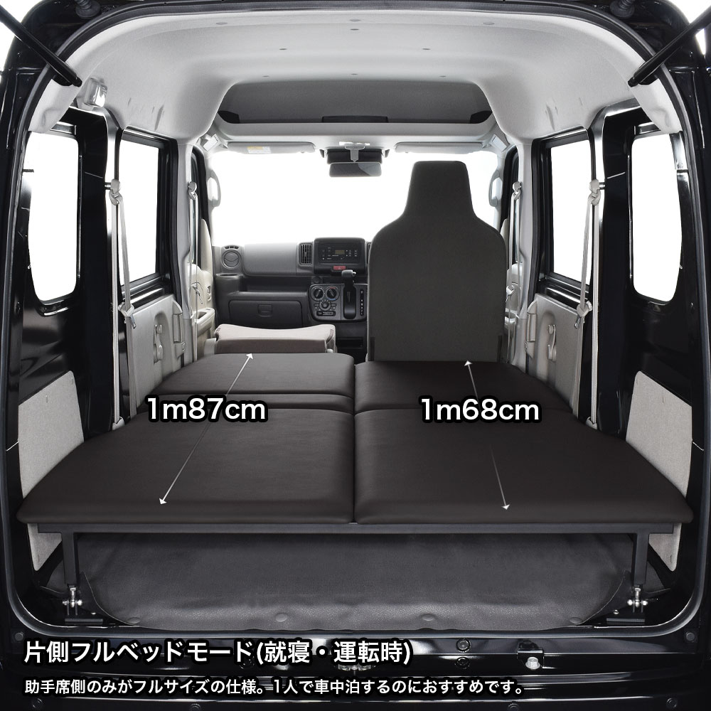 楽天市場】DA17V エブリィバン PC/PA/GA専用 ロータイプ ベッドキット