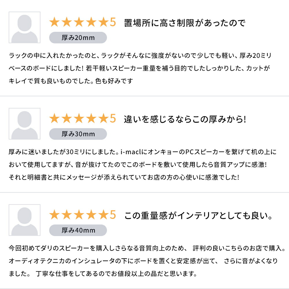 楽天市場】黒御影石オーディオボード 厚み30ミリベース【小サイズ】1