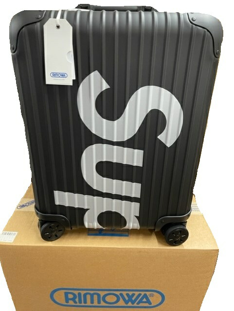 楽天市場】2018SS/Supreme x RIMOWA Topas Multiwheel 45L black