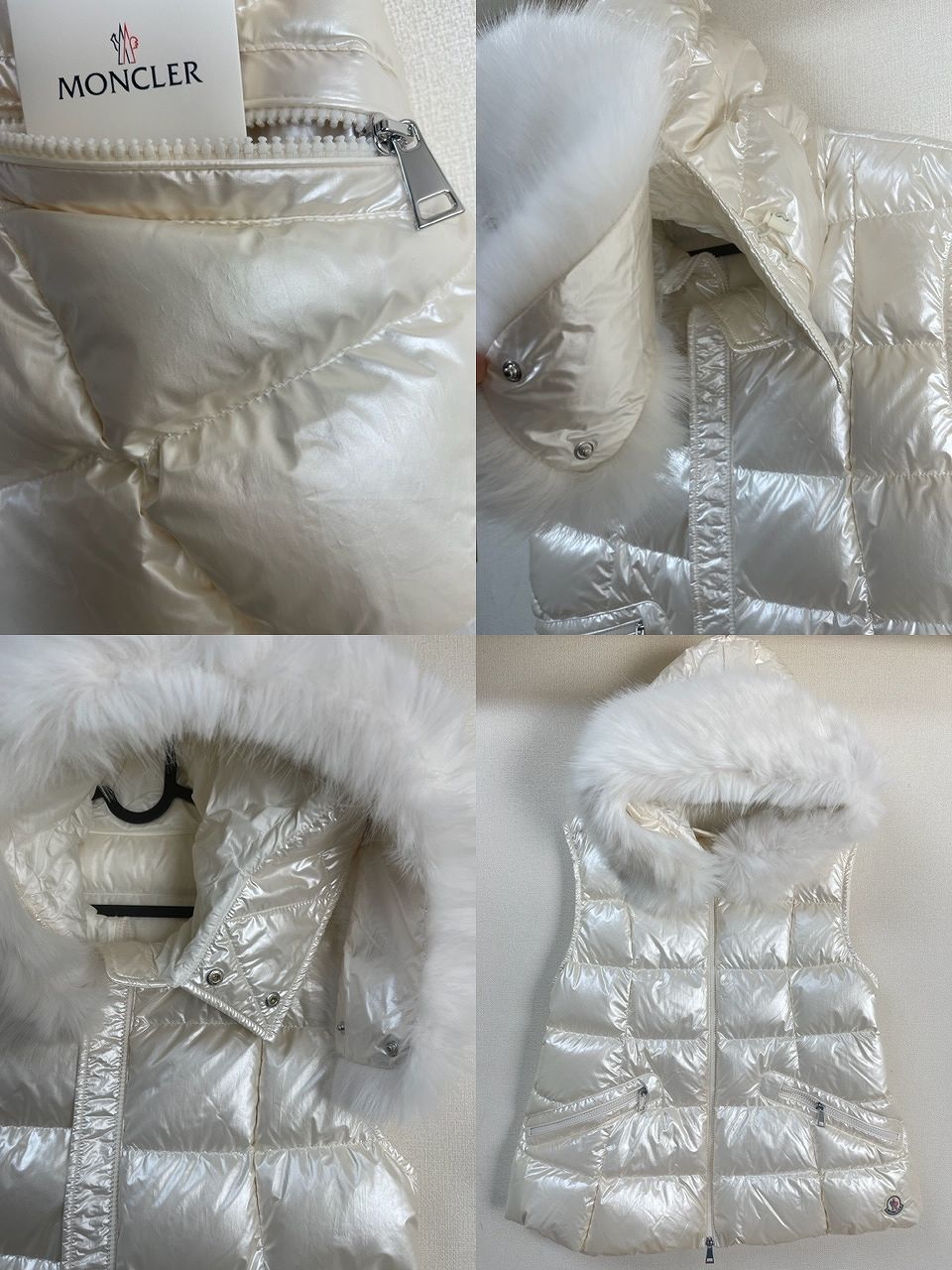楽天市場】【MONCLER/モンクレール/ANSE GILET/アンセ ジレ/ファー