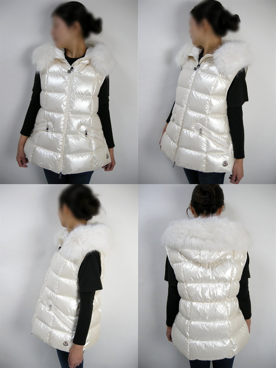 楽天市場】【MONCLER/モンクレール/ANSE GILET/アンセ ジレ/ファー