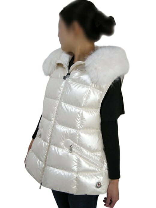 楽天市場】【MONCLER/モンクレール/ANSE GILET/アンセ ジレ/ファー