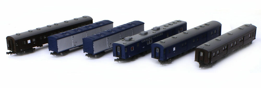 楽天市場】郵便 荷物列車「東海道 山陽」6両セットB【KATO・10-1724