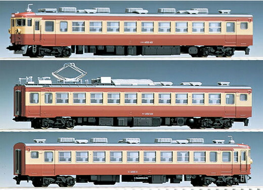 楽天市場】国鉄455（475）系急行電車 3両基本セット【TOMIX・92413