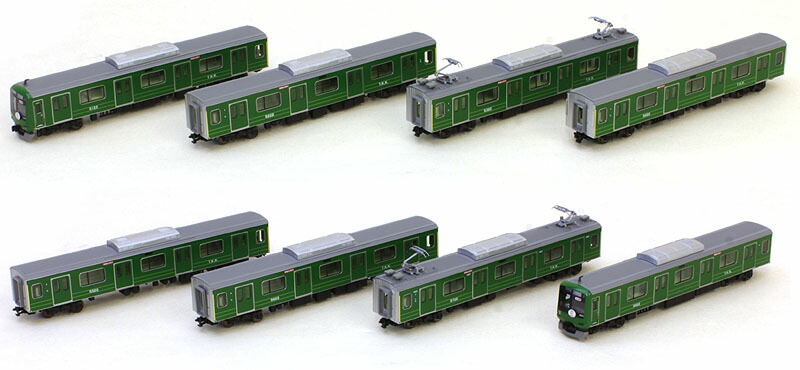 楽天市場】東急電鉄 東横線 5000系 青ガエル ラッピング編成 8両セット