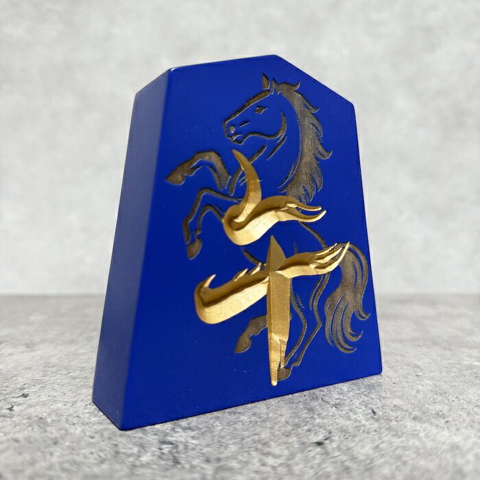 楽天市場】縁起物 置物 木製 飛翔午駒 4寸 高さ約11cm 午年 馬 お祝い