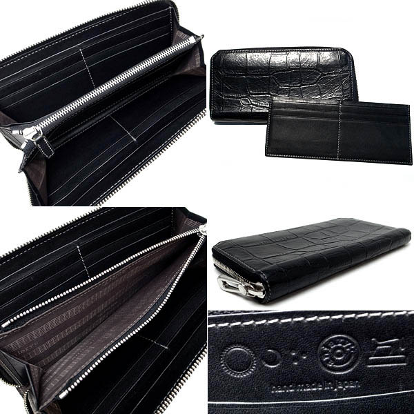 楽天市場】【緑屋質屋】aniary(アニアリ) ラウンドファスナー 長財布