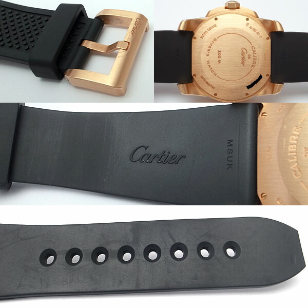 楽天市場】【緑屋質屋】カルティエ カリブル ドゥ カルティエ ダイバー