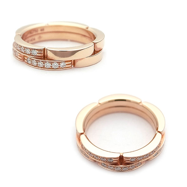 Cartier マイヨンパンテール 2連リングsize49