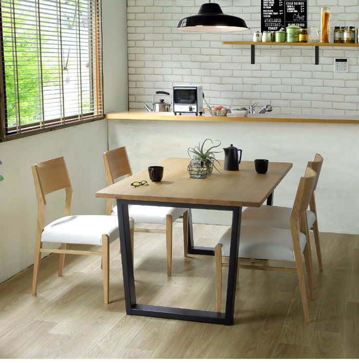 楽天市場】ダイニングテーブル 単品 幅180cm オーク材 セラウッド塗装