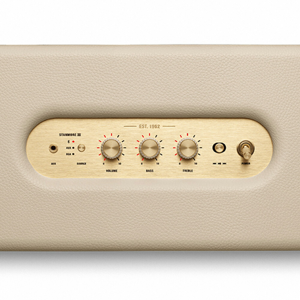 楽天市場】マーシャル スピーカー STANMORE 3 Bluetooth クリーム