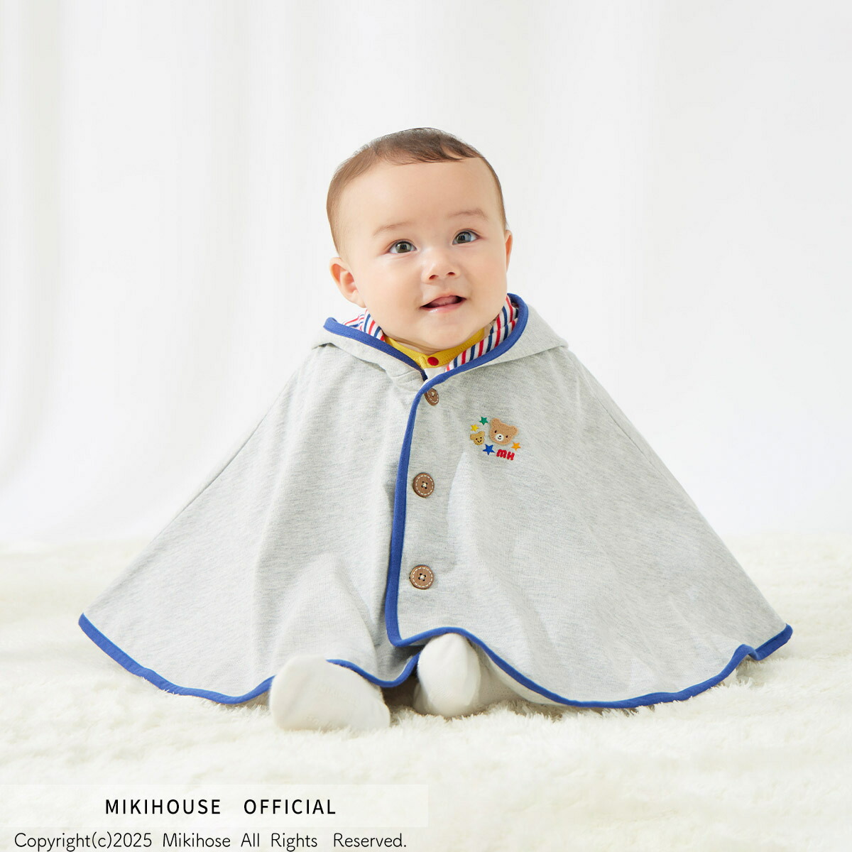 楽天市場】【ミキハウス公式ショップ】ミキハウス mikihouse ポンチョ