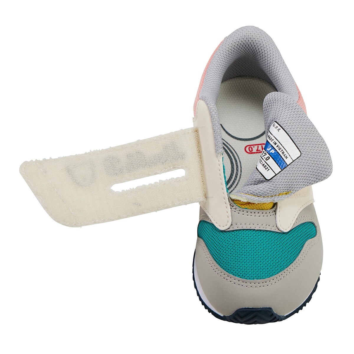 試着のみ ミキハウス ダブルビー ミズノコラボ 18.5 新品未使用 室内