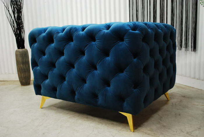 9月上旬まで期間限定 ベルベット ソファ オットマン チェスター