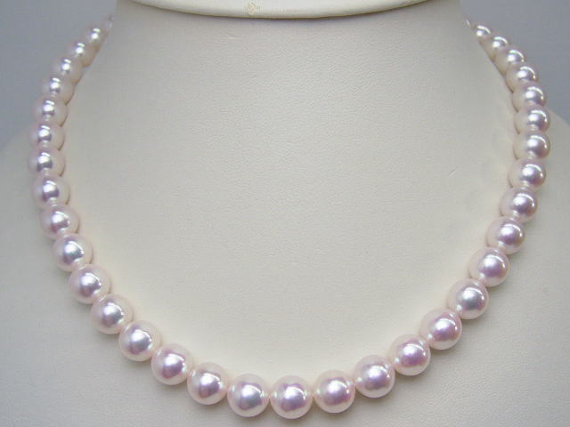 楽天市場】[真珠科学研究所 オーロラ花珠 鑑別書付き] アコヤ花珠真珠