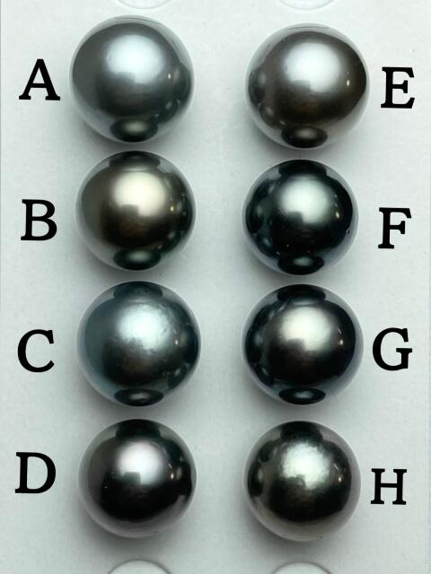 楽天市場】K18/K14WGタヒチ黒蝶真珠ペンダントトップ【11mm-12mm