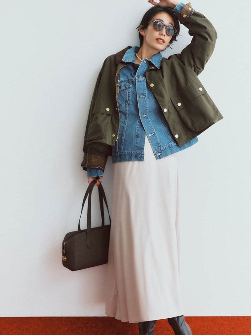 楽天市場】【別注】ショートジャケット Mila Owen ミラオーウェン