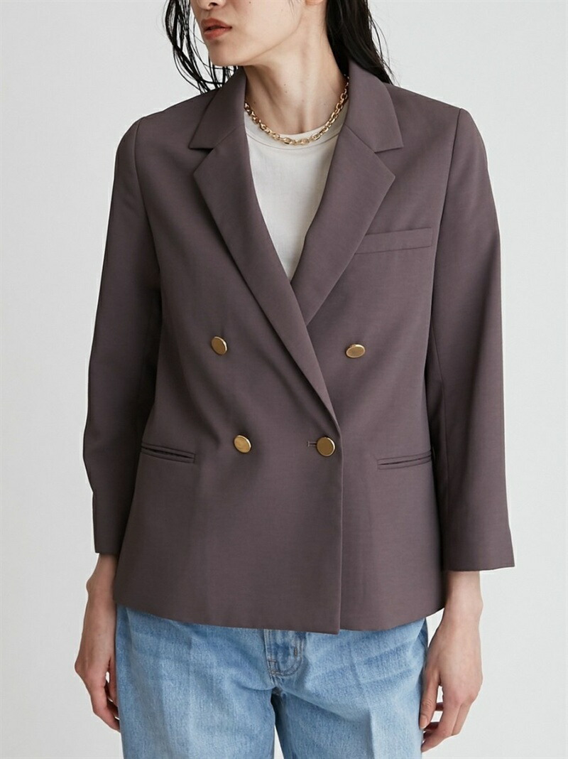 楽天市場】【SALE／50%OFF】金釦ダブルブレザー Mila Owen ミラ