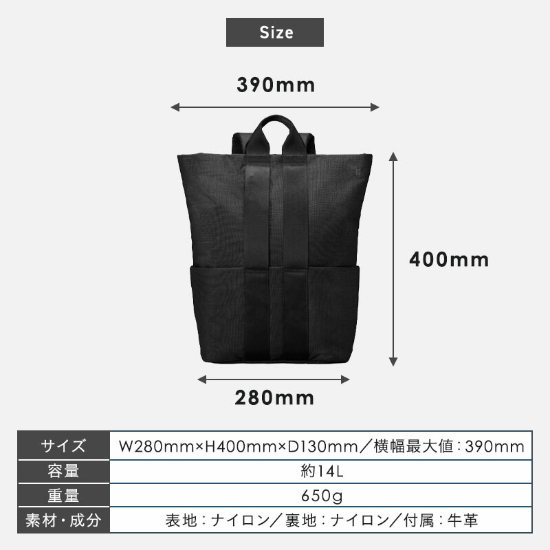 楽天市場】【P10倍！2/1 15時〜】 【MILESTO 公式】2WAY バックパック
