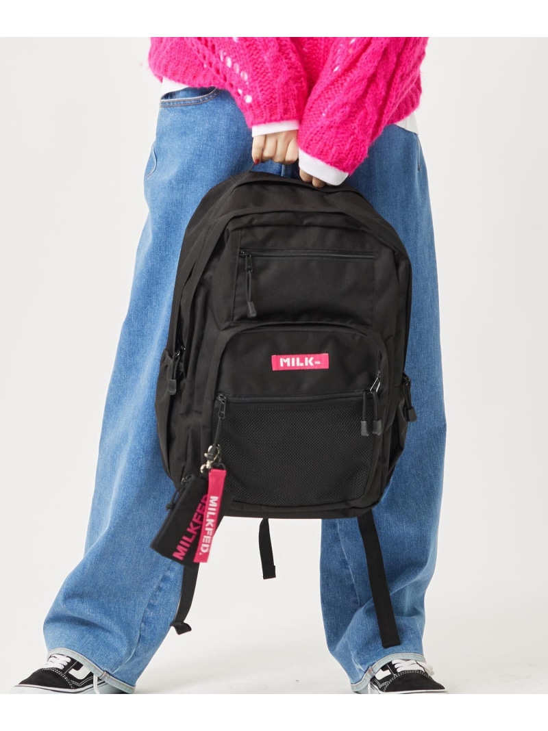 楽天市場】W ZIP BACKPACK MILKFED. ミルクフェド バッグ その他の