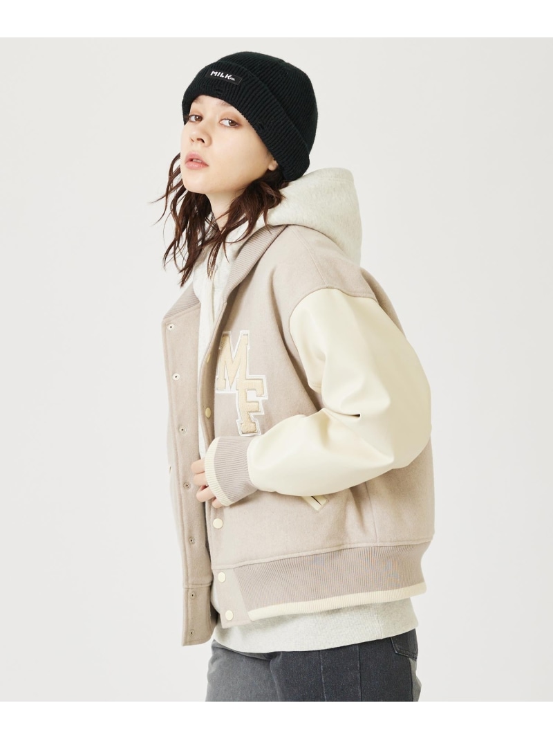 楽天市場】VARSITY JACKET MILKFED. ミルクフェド ジャケット