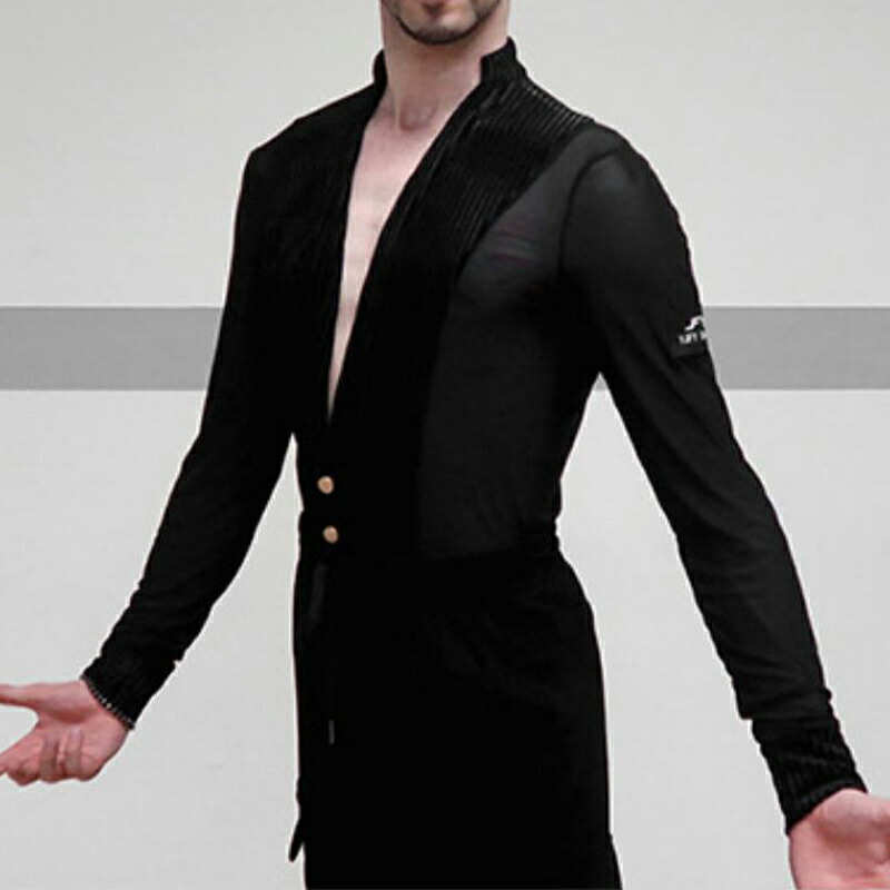 楽天市場】【即日発送】メンズシャツ ラテンシャツ ダンスシャツ