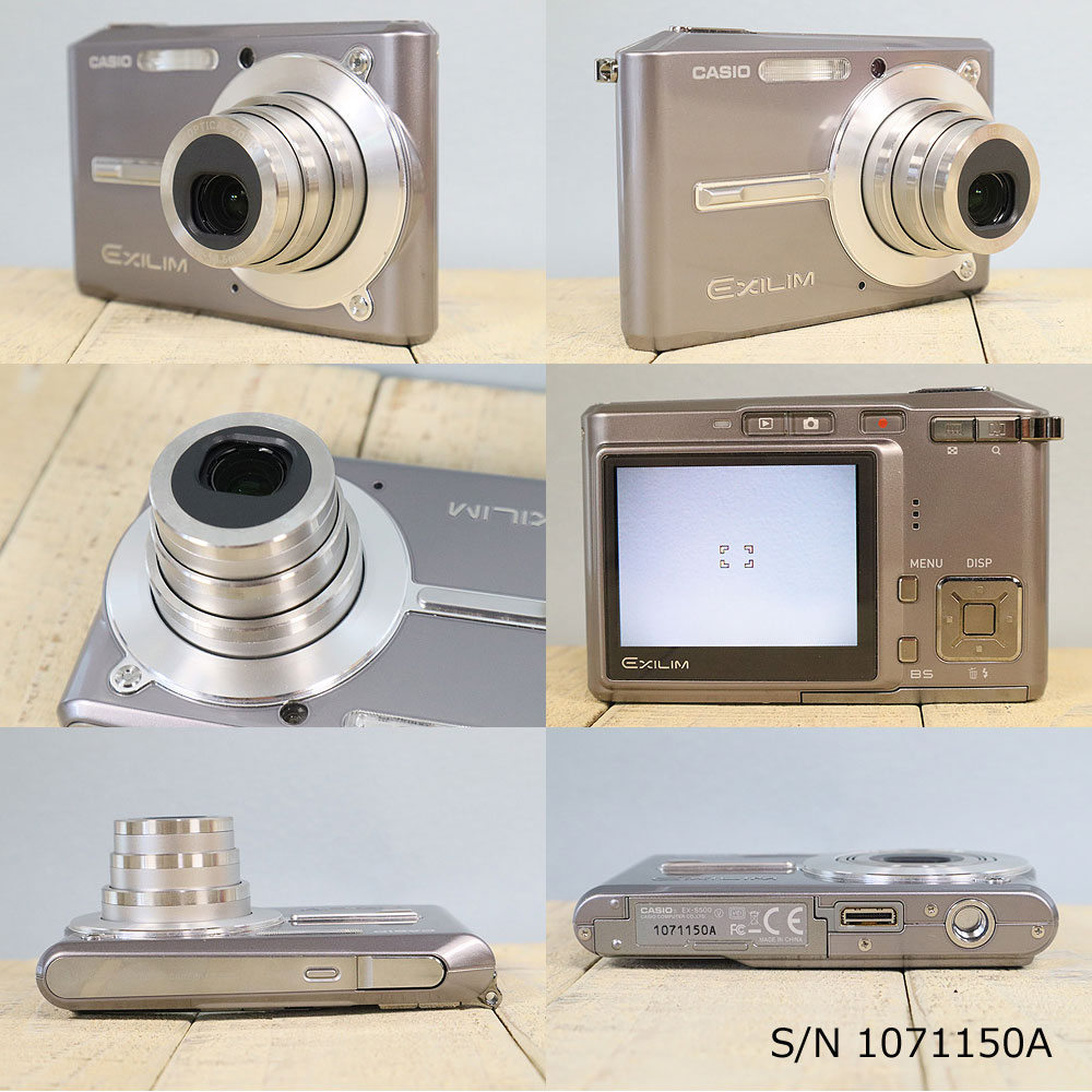 楽天市場】【中古】[作動確認済 返品保証] CASIO EXILIM ZOOM EX-S500