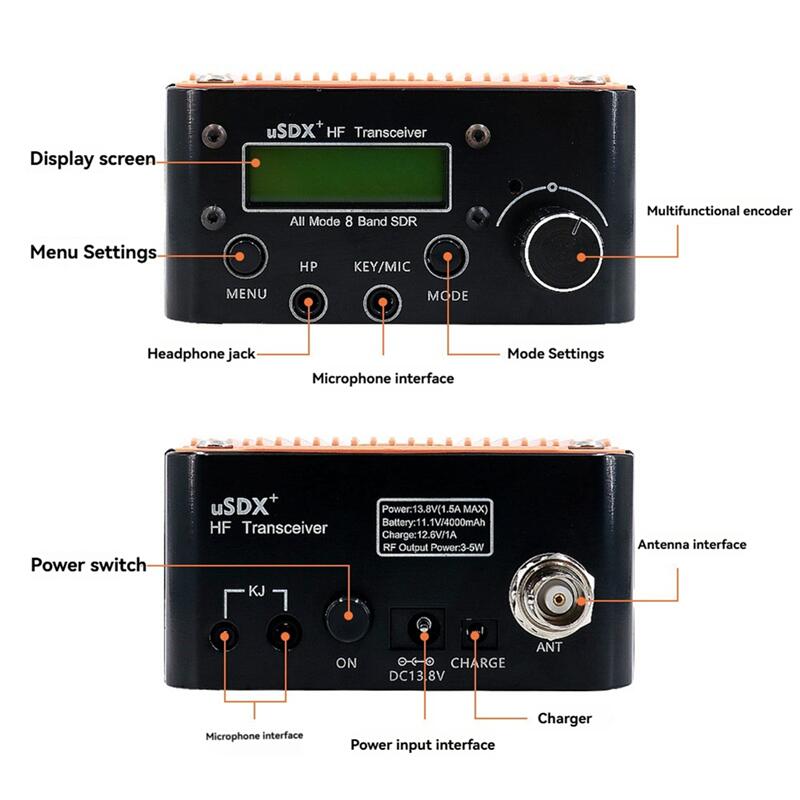 楽天市場】B24B USDR USDX+ Plus V2 8バンド SDRトランシーバー 全