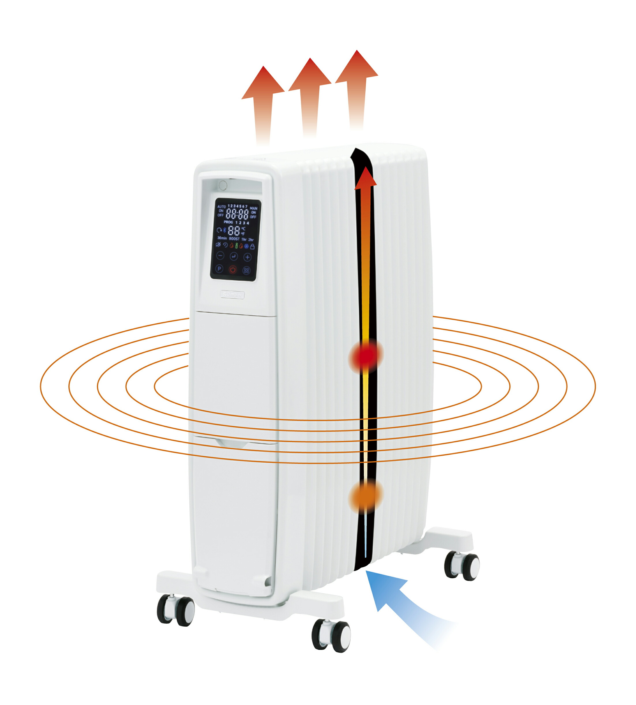 楽天市場】【正規品】ディンプレックス オイルフリーヒーター V2