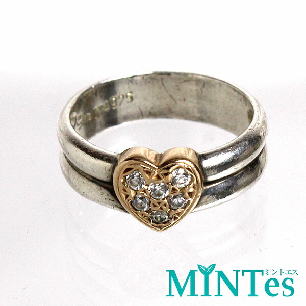 starJewelry k14 SILVER コンビデザインリング #7 スタージュエリー