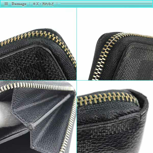 楽天市場】Louis Vuitton ルイヴィトン ダミエ グラフィットジッピー