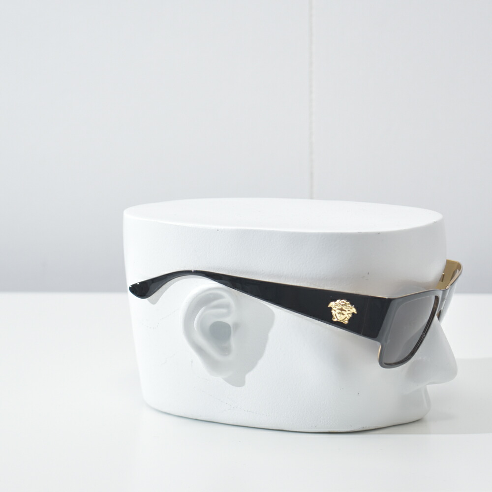 楽天市場】ヴェルサーチ サングラス メンズ ブランド メタル ゴールド