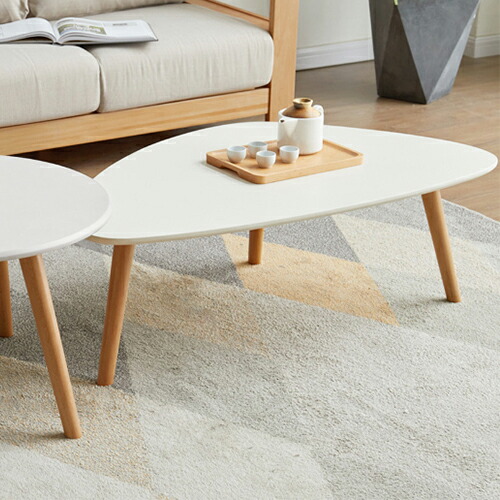 楽天市場】10%OFF+P2倍 SS限定 ローテーブル 天然木 北欧 ブナ材 無垢