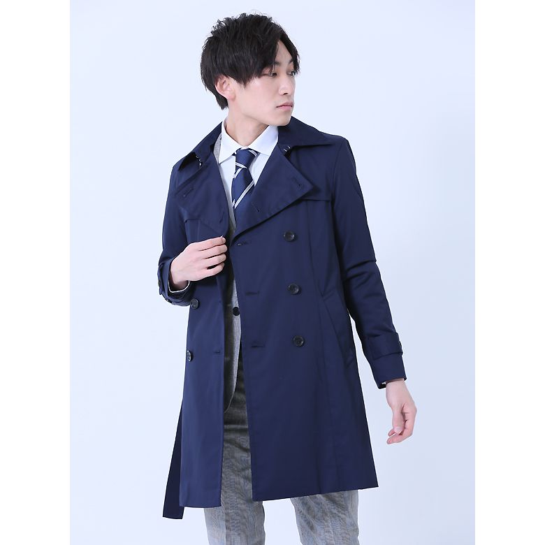 楽天市場】【日本製 アウトレット 在庫限り】トレンチコート メンズ