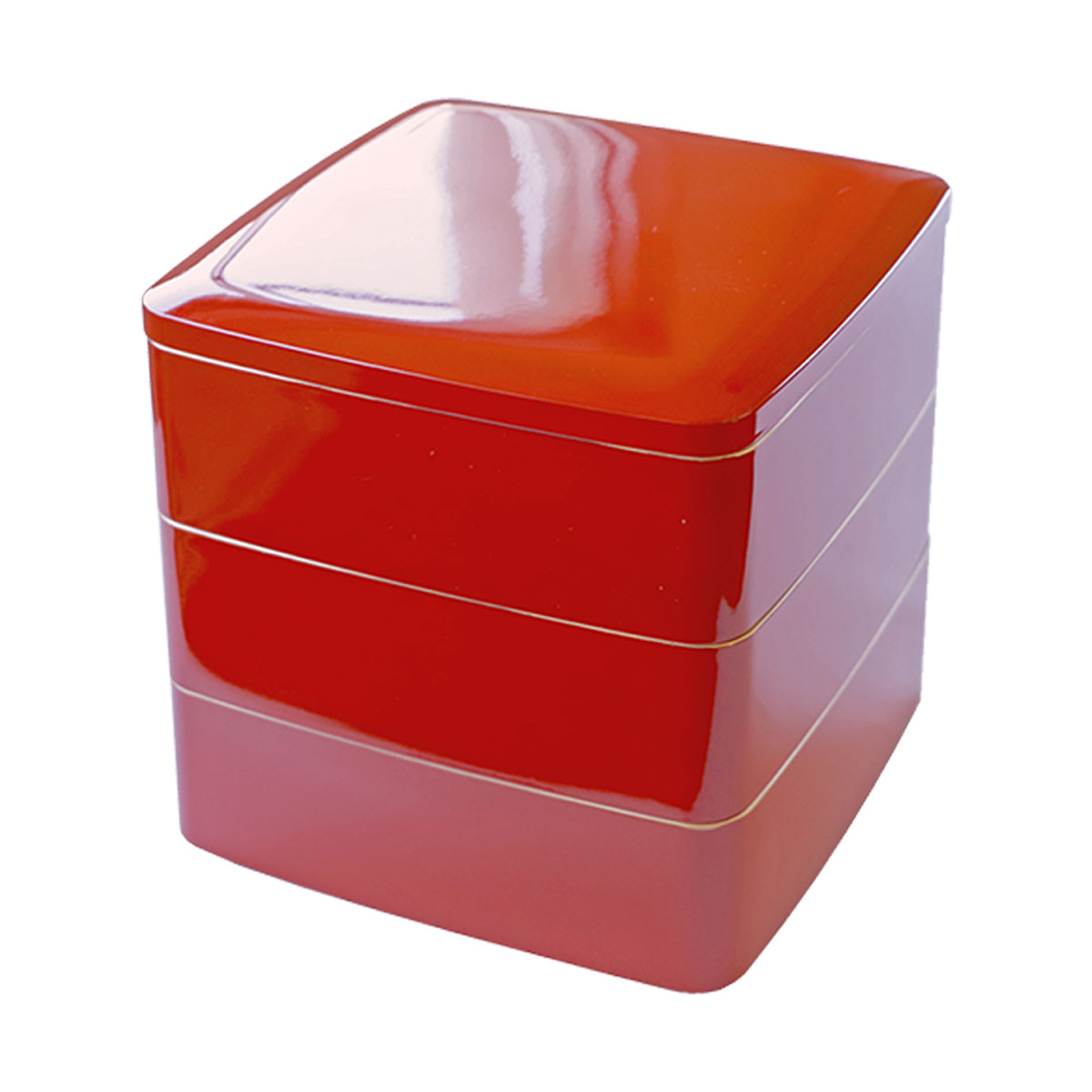 楽天市場】【10％OFF 3/4 20時〜】重箱 3段 6寸 18cm 溜色 朱色 お重