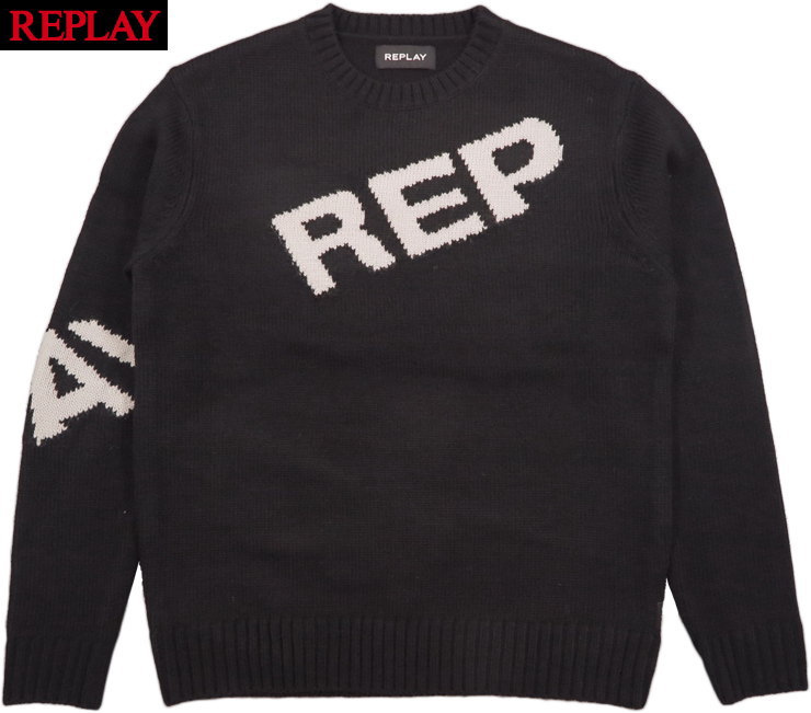 楽天市場】REPLAY/リプレイ UK2514 SWEATER IN WOOL BLEND WITH