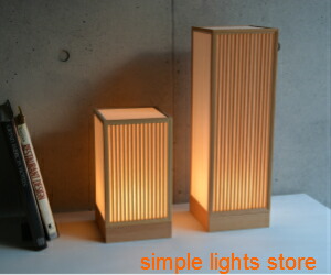 楽天市場】【送料無料】縦格子LED行灯 SEN千 size:S(S057) 日本製 行燈